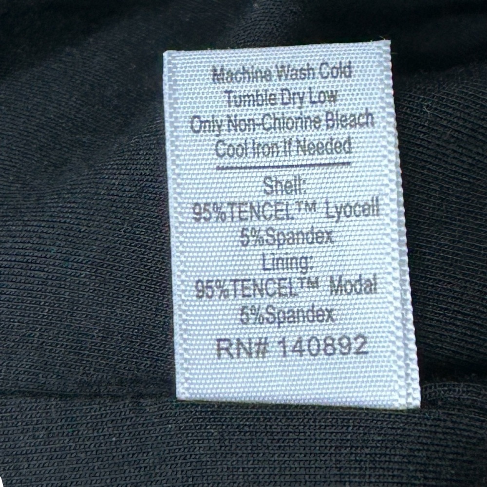Marine Layer Lexi Rib Mock Neck Midi Dress Size LARGE Preppy QuietLuxury - Picture 15 of 16